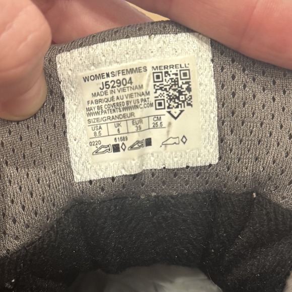 Merrell Siren 3 Mid Top Select Dry Hiking Boots Vibram Shoes J52904 Size 8.5 EUC - Picture 5 of 10